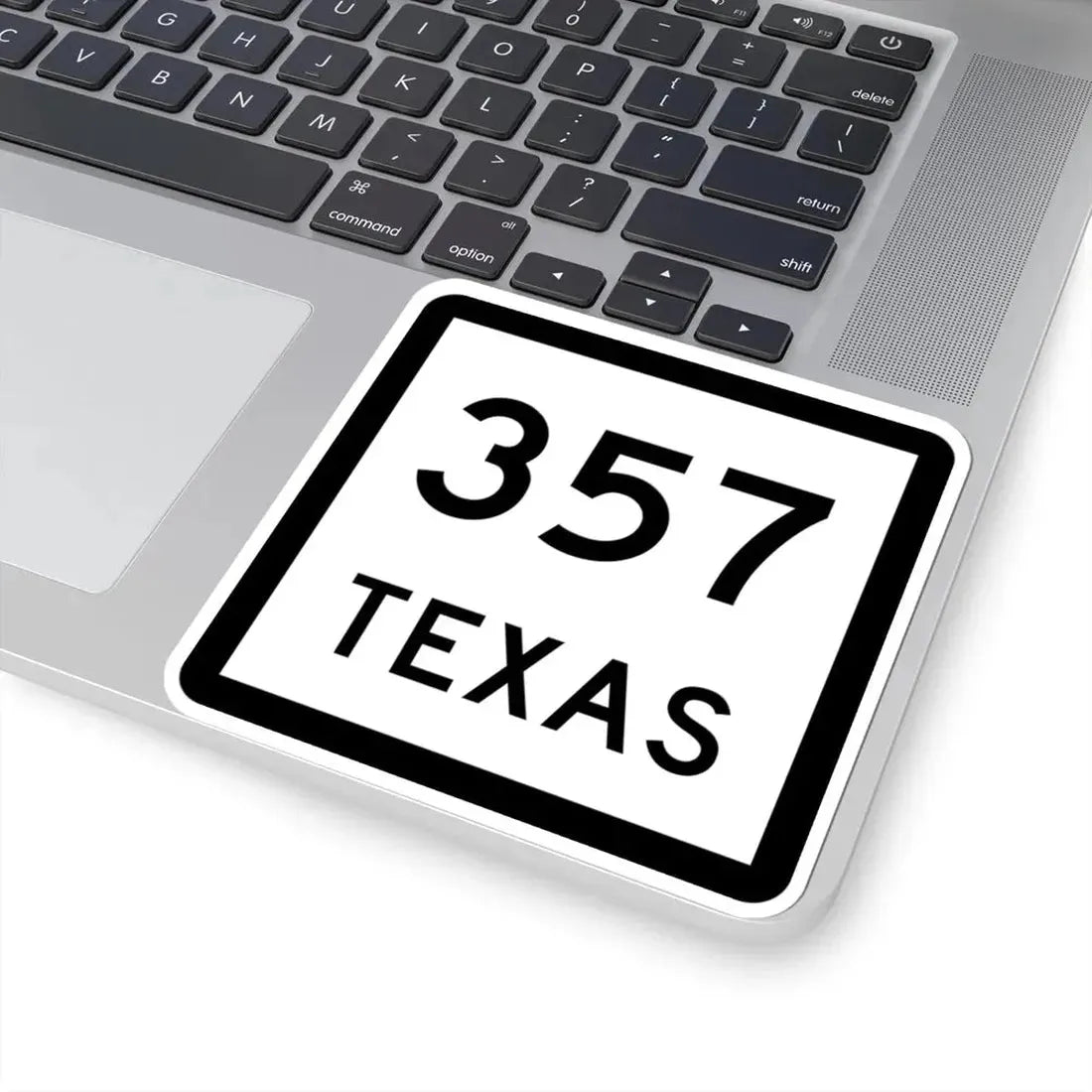 Texas 357 (Texas) (Road Sign) STICKER Vinyl Kiss-Cut Decal - The Sticker Space