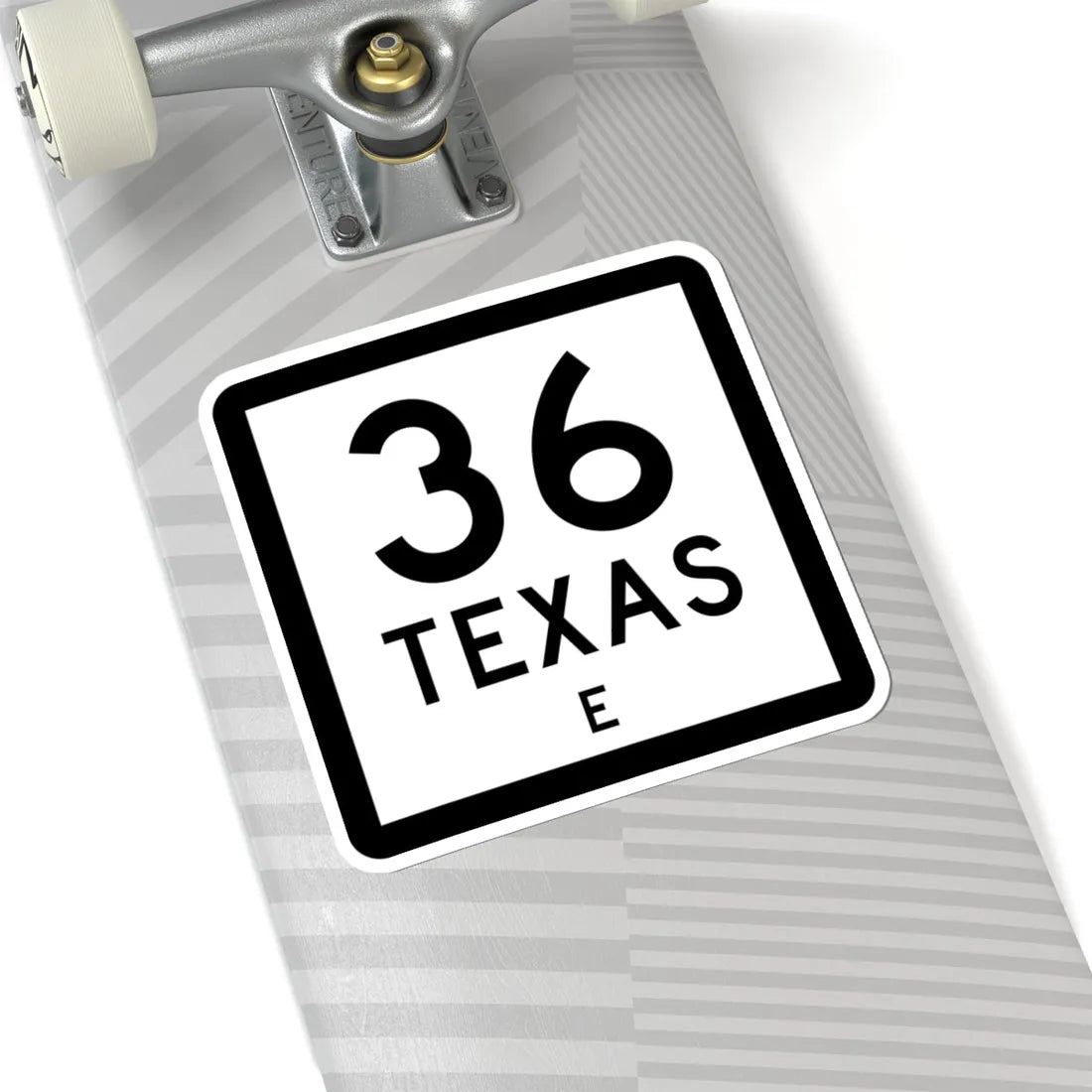 Texas 36-E (Texas) (Road Sign) STICKER Vinyl Kiss-Cut Decal - The Sticker Space