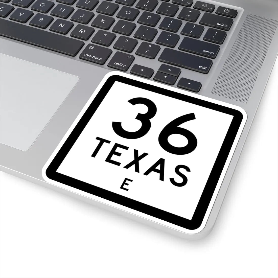Texas 36-E (Texas) (Road Sign) STICKER Vinyl Kiss-Cut Decal - The Sticker Space