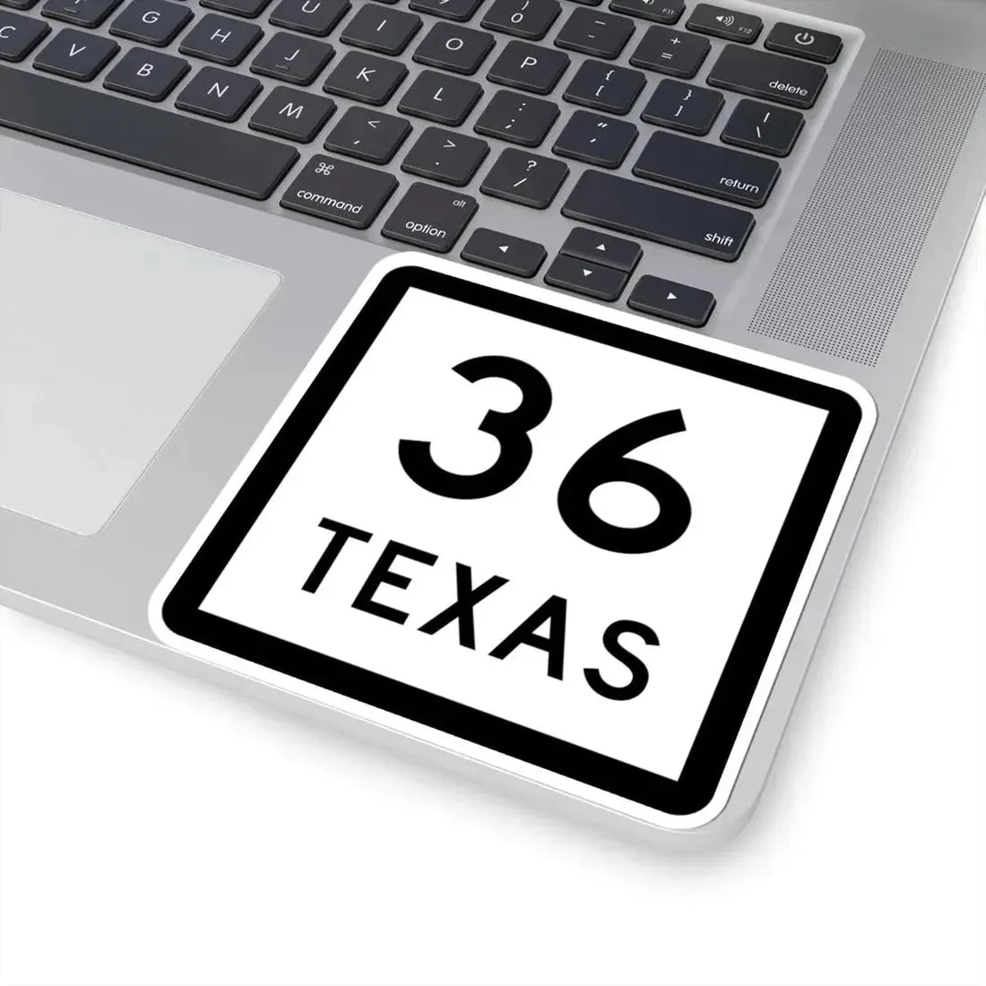 Texas 36 (Texas) (Road Sign) STICKER Vinyl Kiss-Cut Decal - The Sticker Space