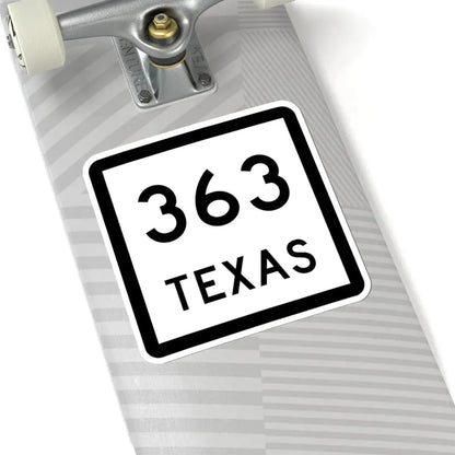 Texas 363 (Texas) (Road Sign) STICKER Vinyl Kiss-Cut Decal - The Sticker Space