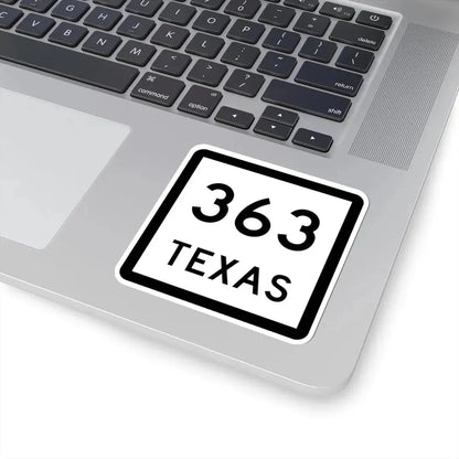 Texas 363 (Texas) (Road Sign) STICKER Vinyl Kiss-Cut Decal - The Sticker Space