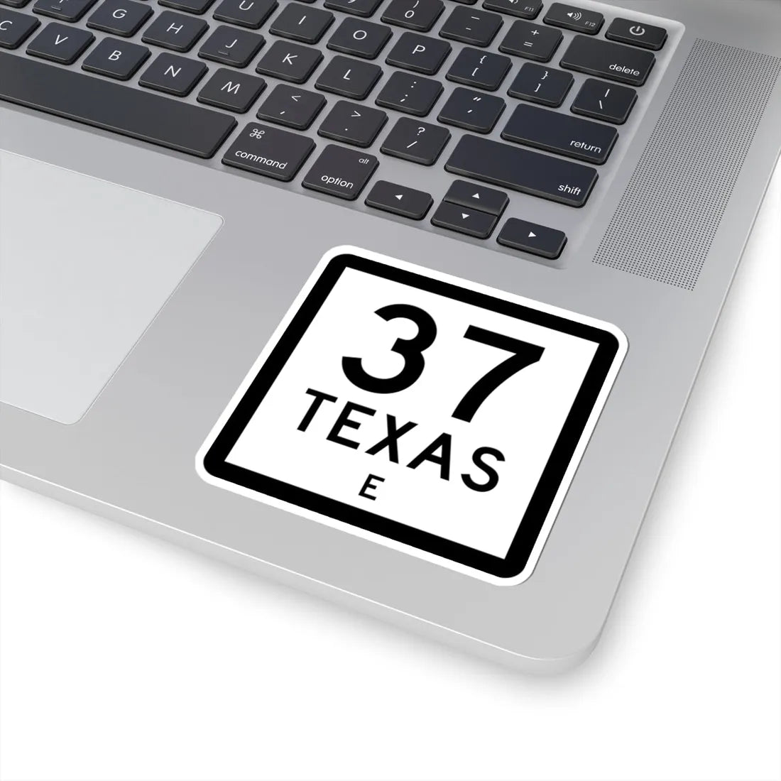 Texas 37-E (Texas) (Road Sign) STICKER Vinyl Kiss-Cut Decal - The Sticker Space