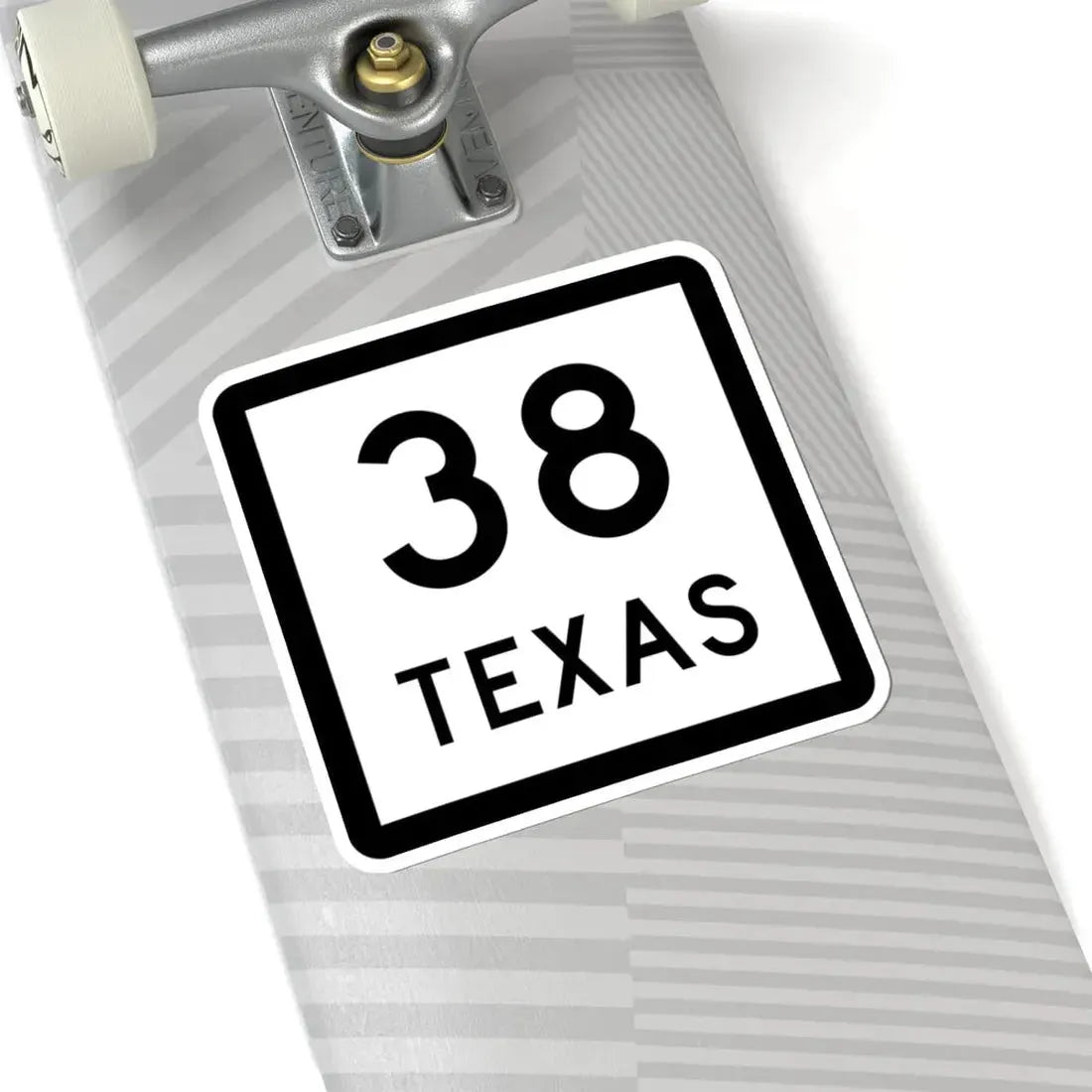 Texas 38 (Texas) (Road Sign) STICKER Vinyl Kiss-Cut Decal - The Sticker Space
