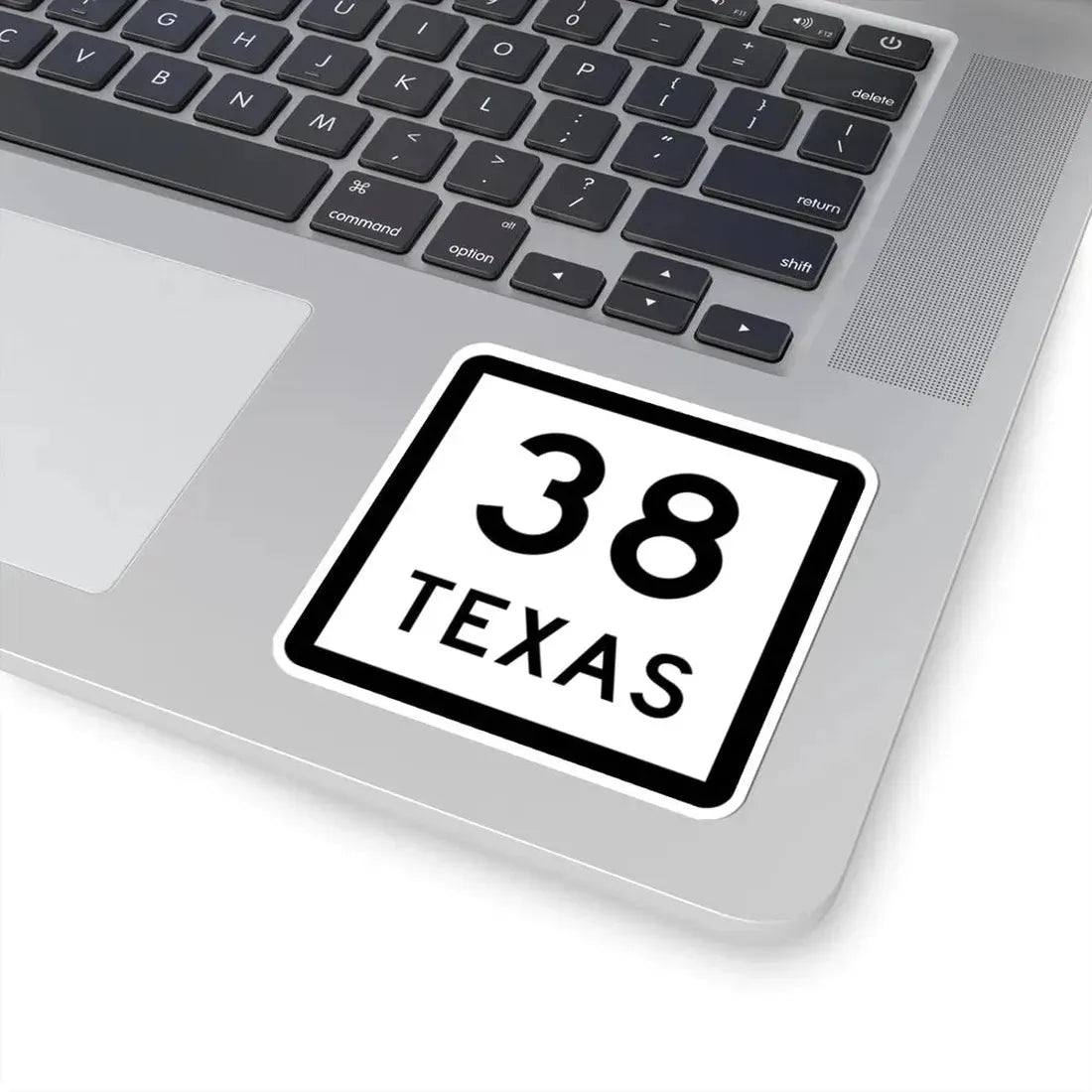 Texas 38 (Texas) (Road Sign) STICKER Vinyl Kiss-Cut Decal - The Sticker Space