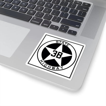 Texas 3B 1917 (Texas) (Road Sign) STICKER Vinyl Kiss-Cut Decal - The Sticker Space