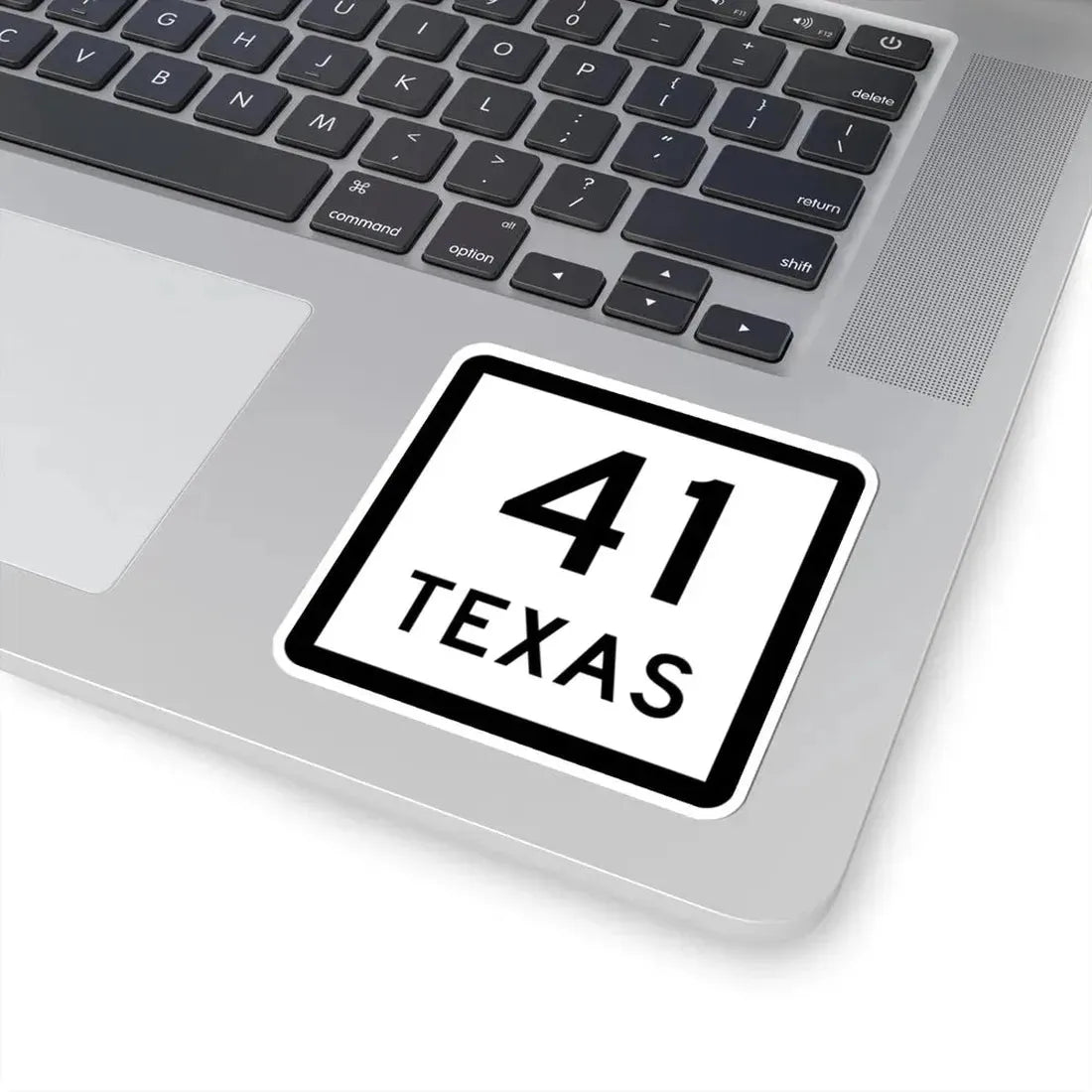Texas 41 (Texas) (Road Sign) STICKER Vinyl Kiss-Cut Decal - The Sticker Space