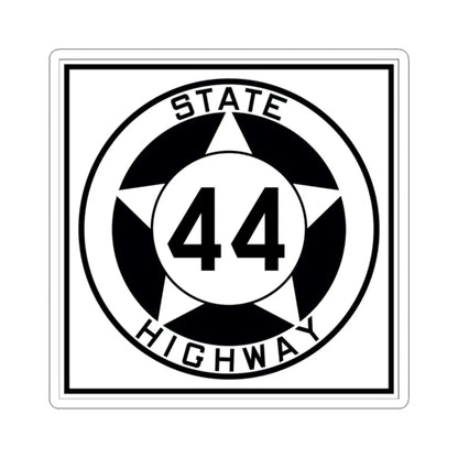 Texas 44 1935 (Texas) (Road Sign) STICKER Vinyl Kiss-Cut Decal 2 Inch White - The Sticker Space