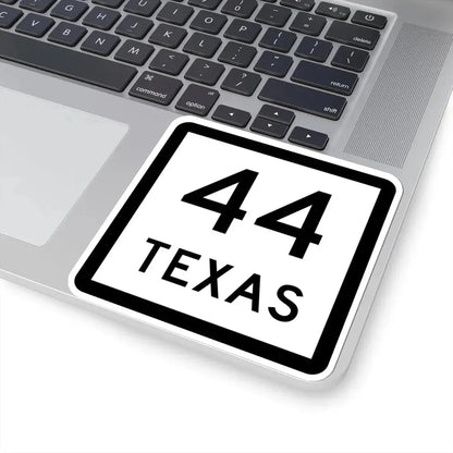 Texas 44 (Texas) (Road Sign) STICKER Vinyl Kiss-Cut Decal - The Sticker Space