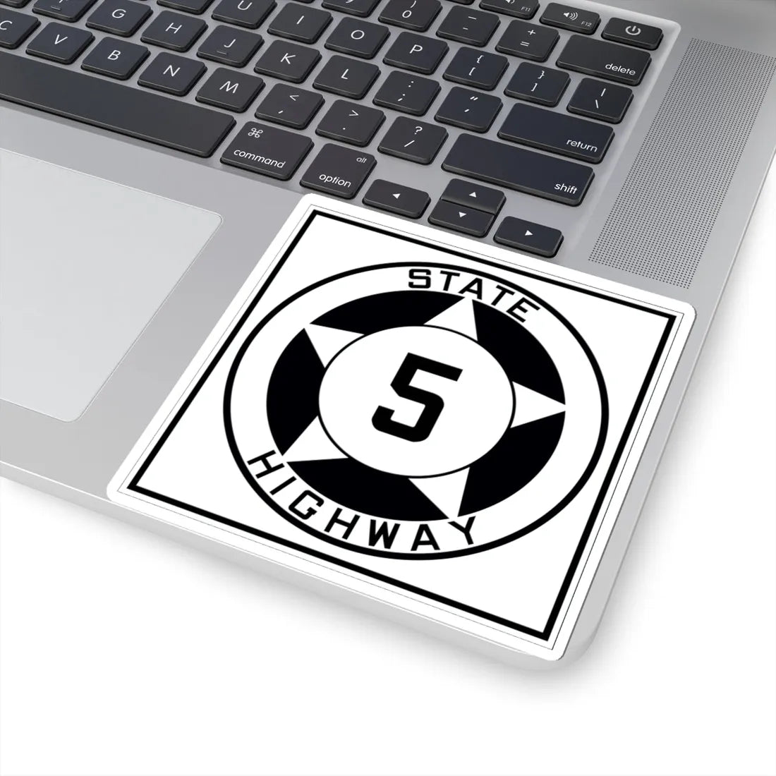 Texas 5 1935 (Texas) (Road Sign) STICKER Vinyl Kiss-Cut Decal - The Sticker Space
