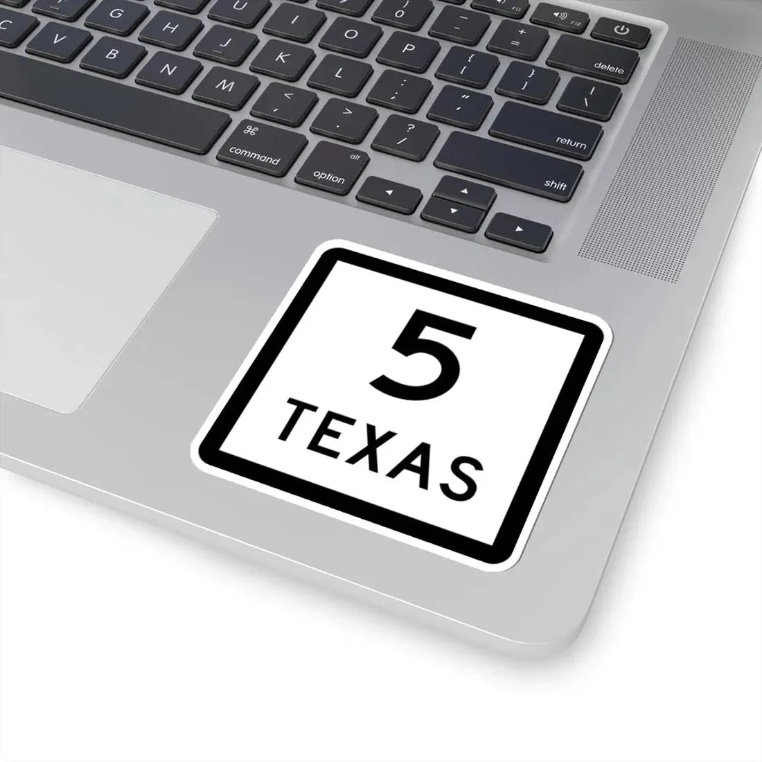 Texas 5 (Texas) (Road Sign) STICKER Vinyl Kiss-Cut Decal - The Sticker Space
