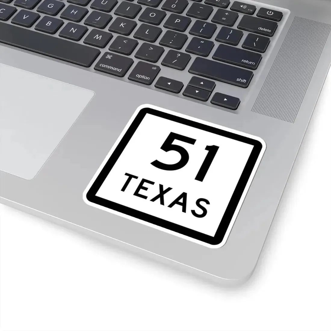 Texas 51 (Texas) (Road Sign) STICKER Vinyl Kiss-Cut Decal - The Sticker Space