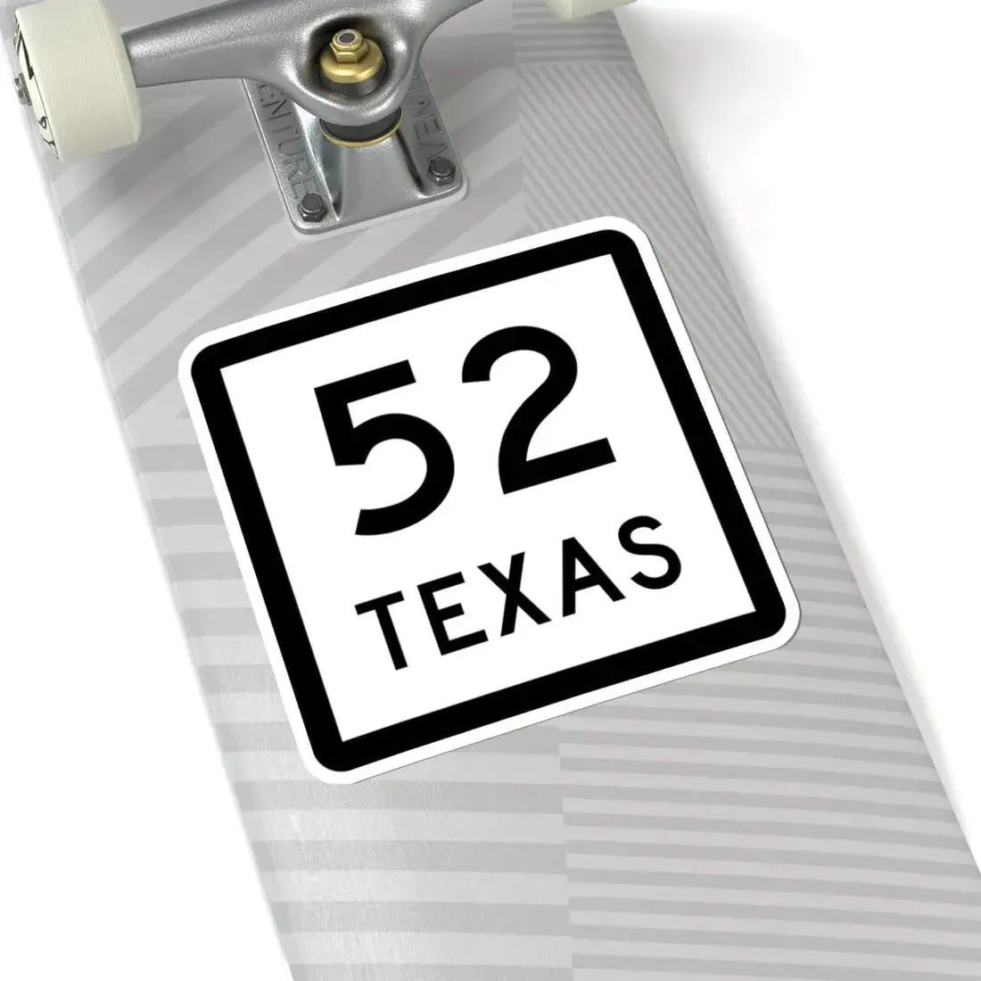 Texas 52 (Texas) (Road Sign) STICKER Vinyl Kiss-Cut Decal - The Sticker Space