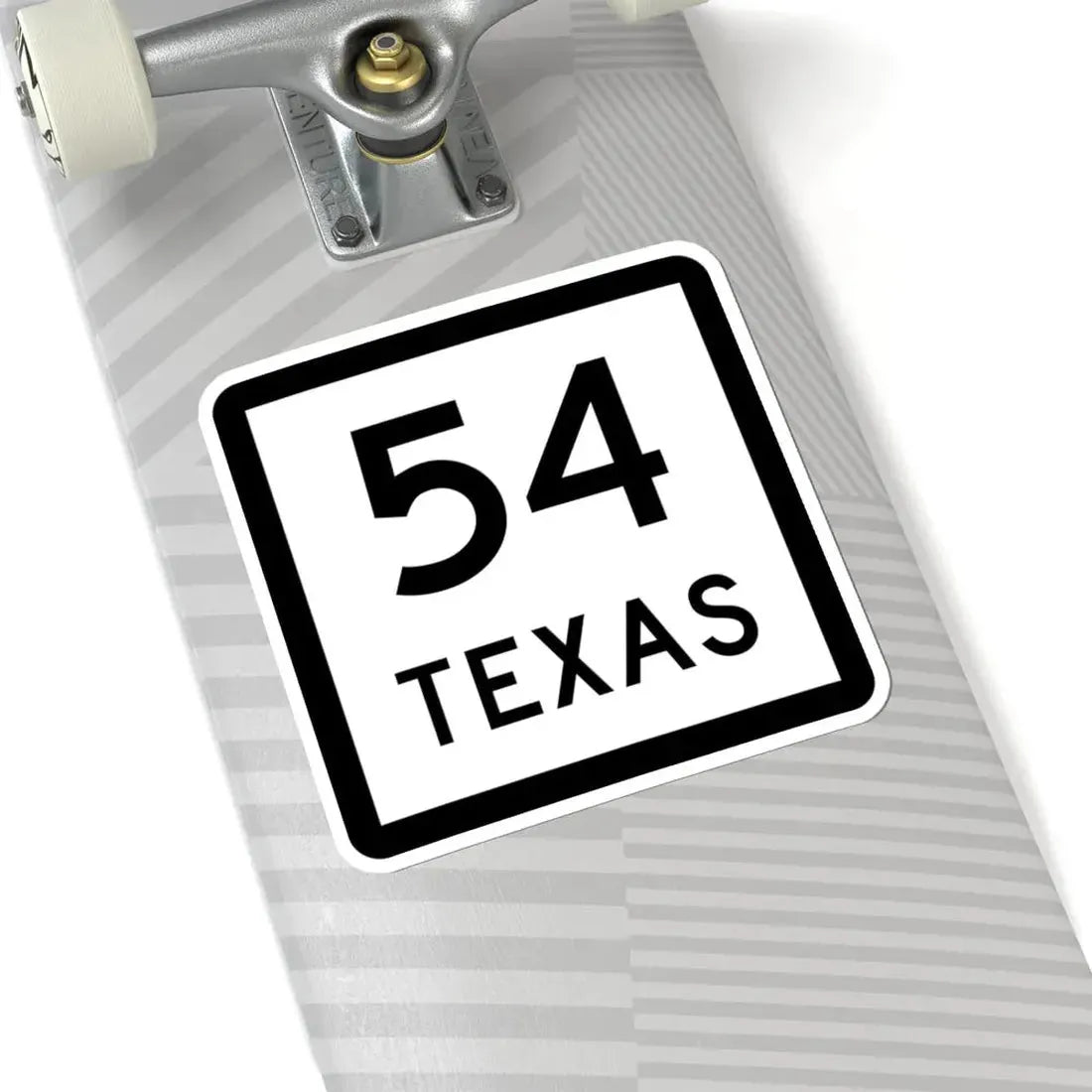 Texas 54 (Texas) (Road Sign) STICKER Vinyl Kiss-Cut Decal - The Sticker Space