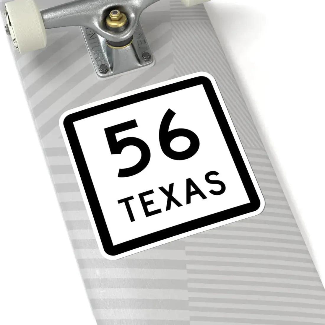 Texas 56 (Texas) (Road Sign) STICKER Vinyl Kiss-Cut Decal - The Sticker Space