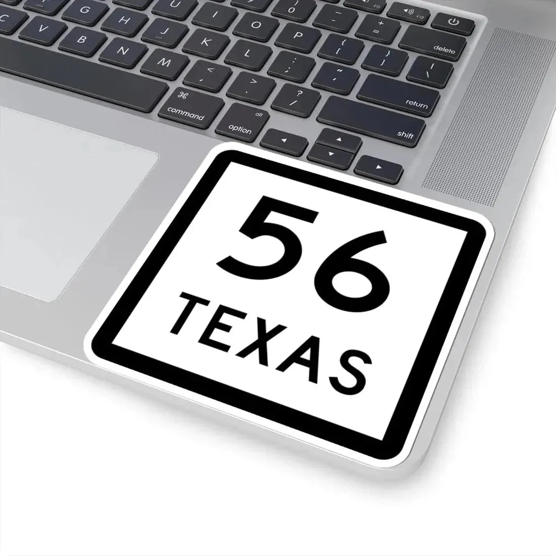 Texas 56 (Texas) (Road Sign) STICKER Vinyl Kiss-Cut Decal - The Sticker Space