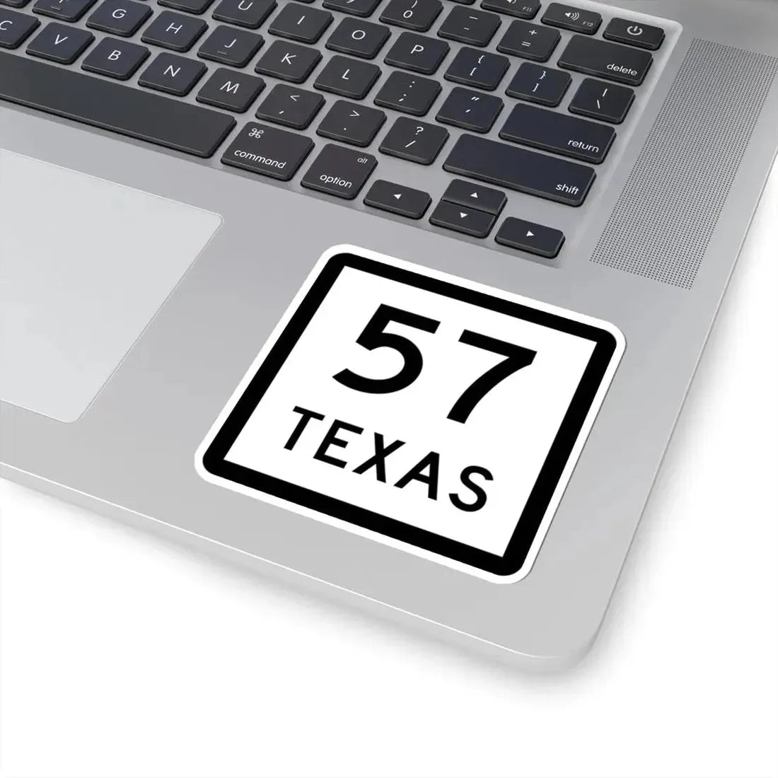 Texas 57 (Texas) (Road Sign) STICKER Vinyl Kiss-Cut Decal - The Sticker Space