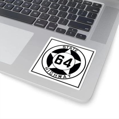 Texas 64 1935 (Texas) (Road Sign) STICKER Vinyl Kiss-Cut Decal - The Sticker Space