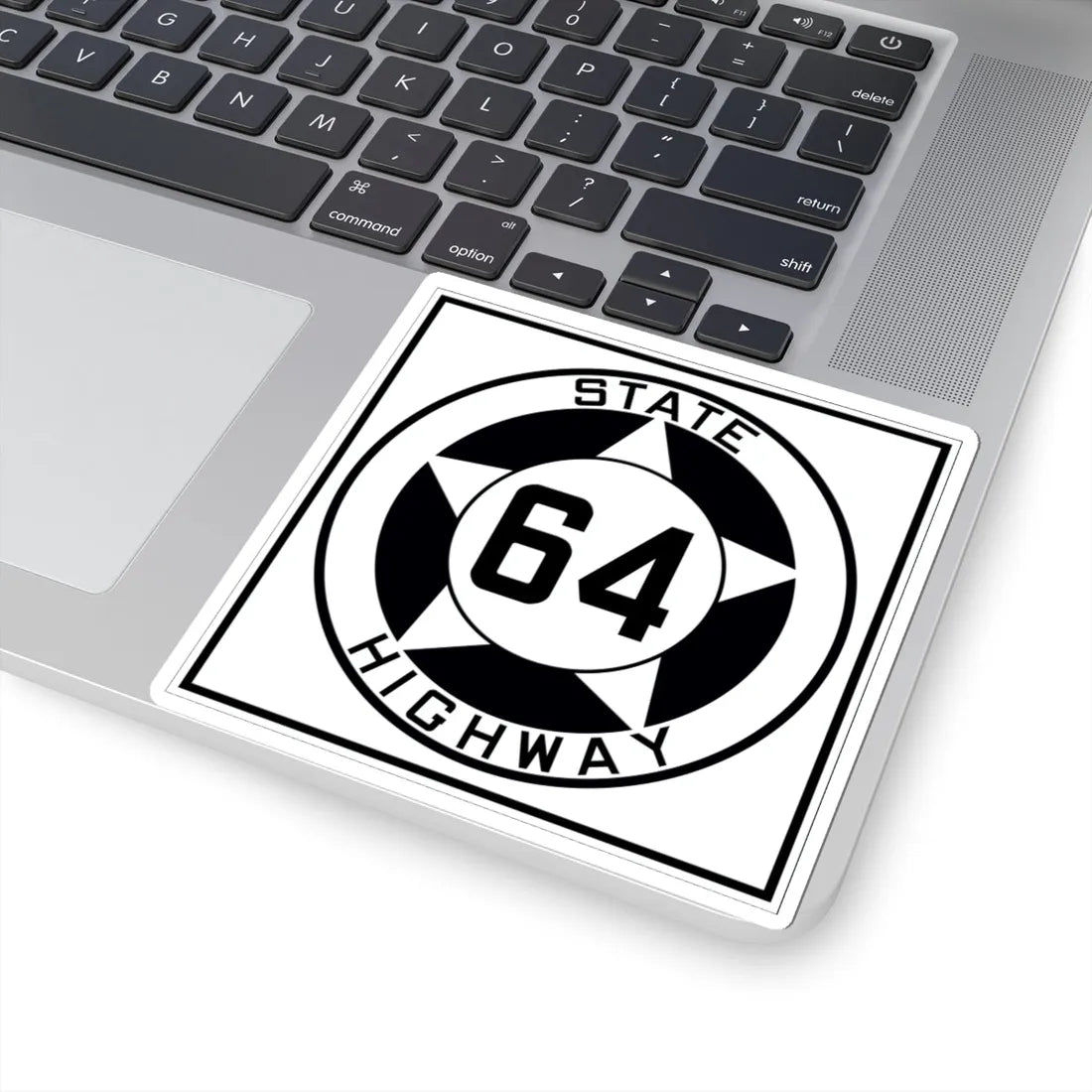 Texas 64 1935 (Texas) (Road Sign) STICKER Vinyl Kiss-Cut Decal - The Sticker Space
