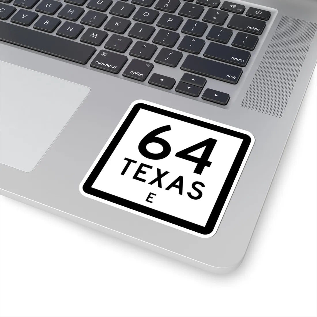 Texas 64-E (Texas) (Road Sign) STICKER Vinyl Kiss-Cut Decal - The Sticker Space