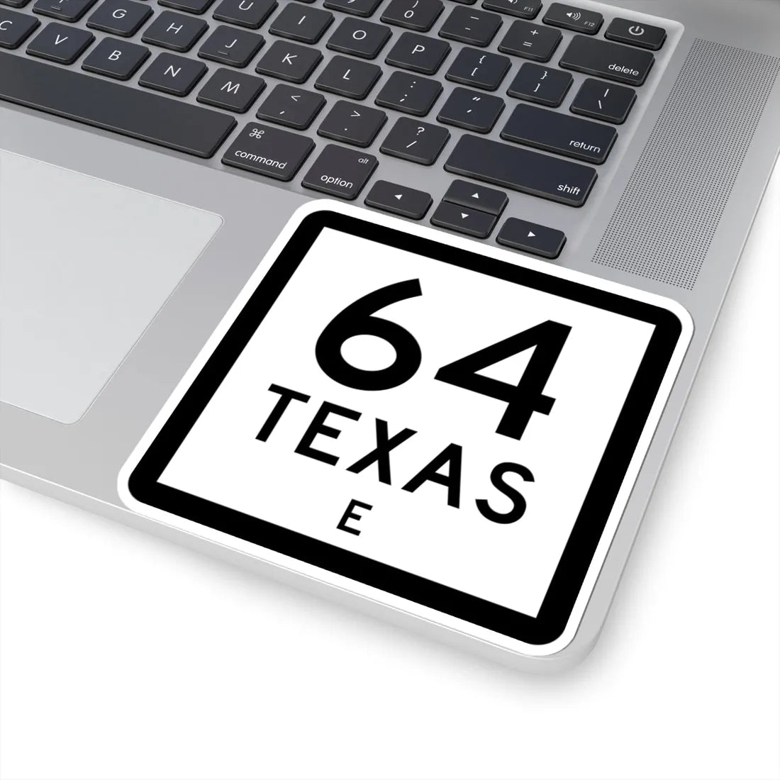 Texas 64-E (Texas) (Road Sign) STICKER Vinyl Kiss-Cut Decal - The Sticker Space
