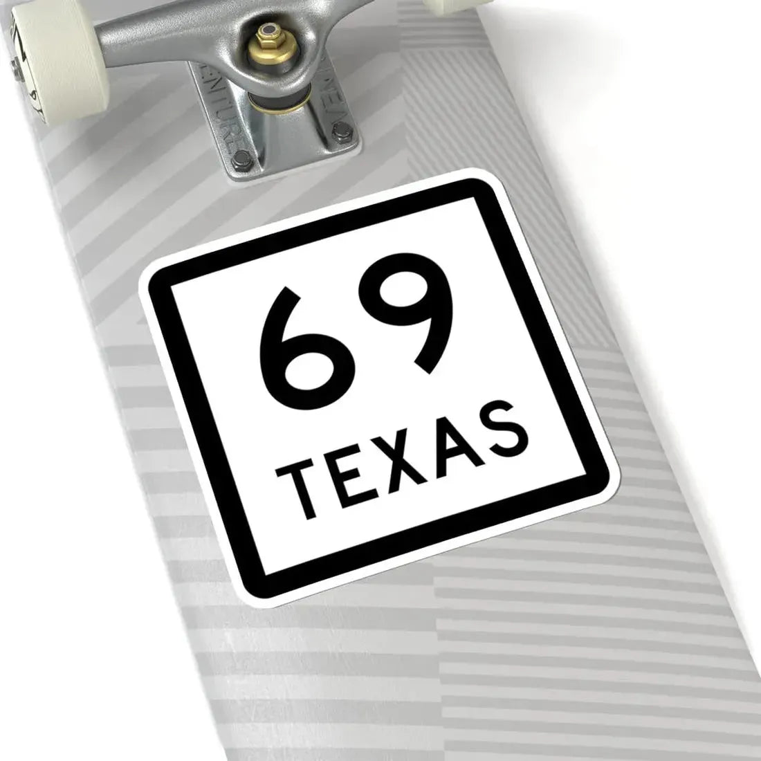 Texas 69 (Texas) (Road Sign) STICKER Vinyl Kiss-Cut Decal - The Sticker Space