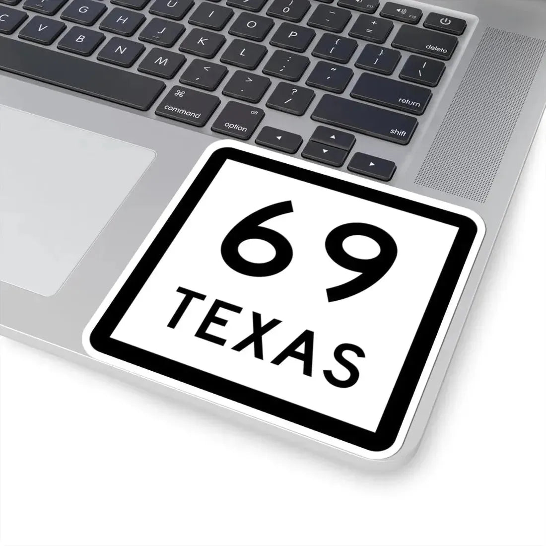 Texas 69 (Texas) (Road Sign) STICKER Vinyl Kiss-Cut Decal - The Sticker Space