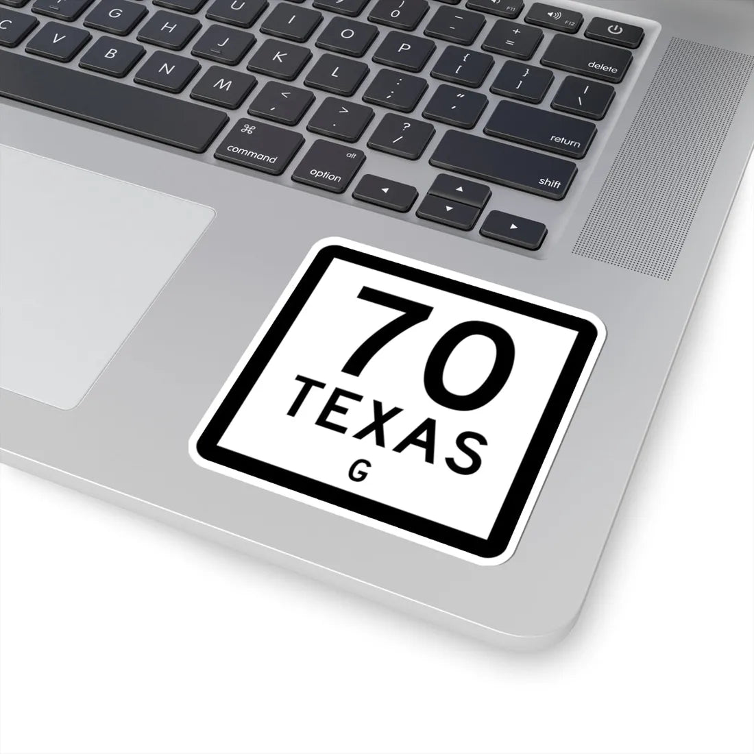 Texas 70-G (Texas) (Road Sign) STICKER Vinyl Kiss-Cut Decal - The Sticker Space