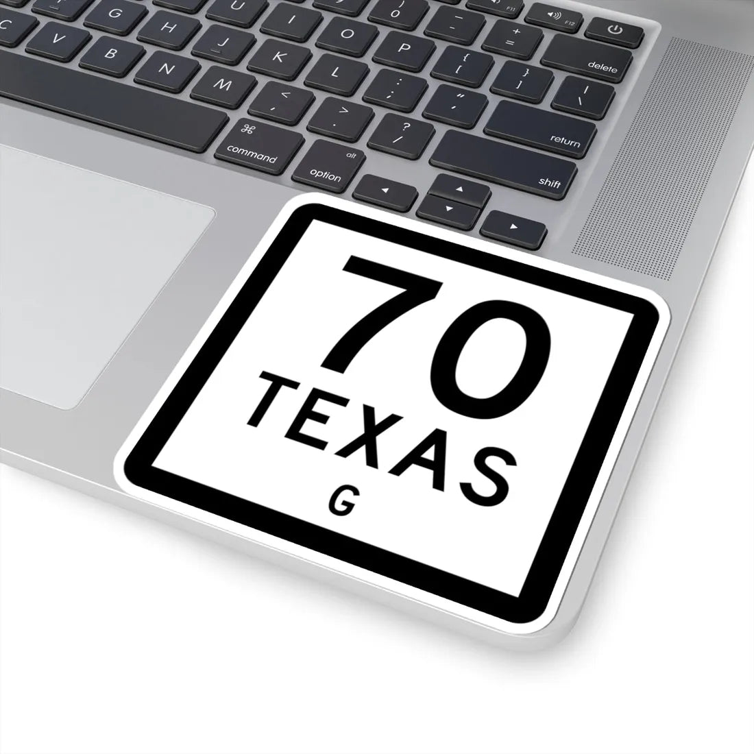 Texas 70-G (Texas) (Road Sign) STICKER Vinyl Kiss-Cut Decal - The Sticker Space