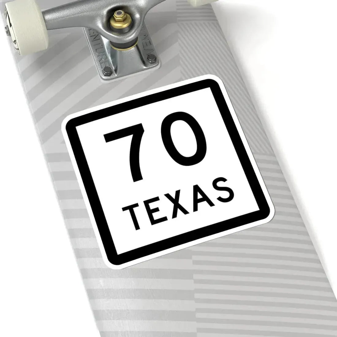 Texas 70 (Texas) (Road Sign) STICKER Vinyl Kiss-Cut Decal - The Sticker Space
