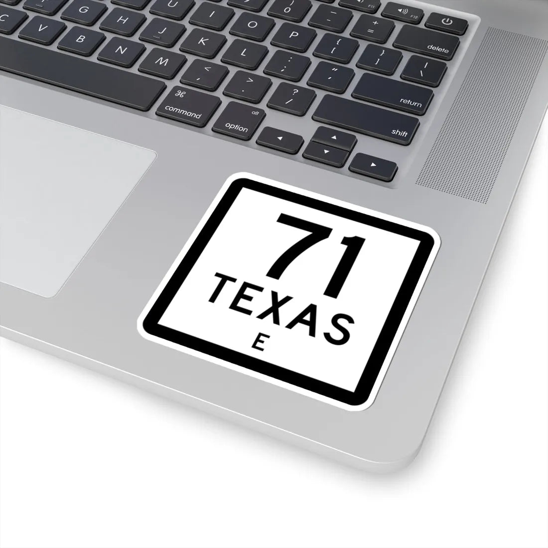 Texas 71-E (Texas) (Road Sign) STICKER Vinyl Kiss-Cut Decal - The Sticker Space