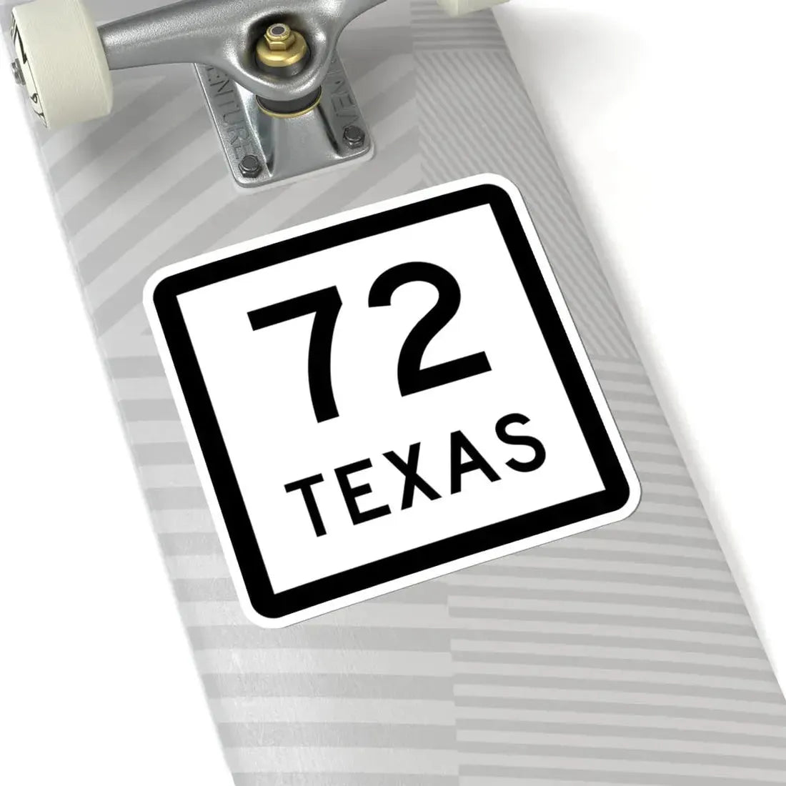 Texas 72 (Texas) (Road Sign) STICKER Vinyl Kiss-Cut Decal - The Sticker Space