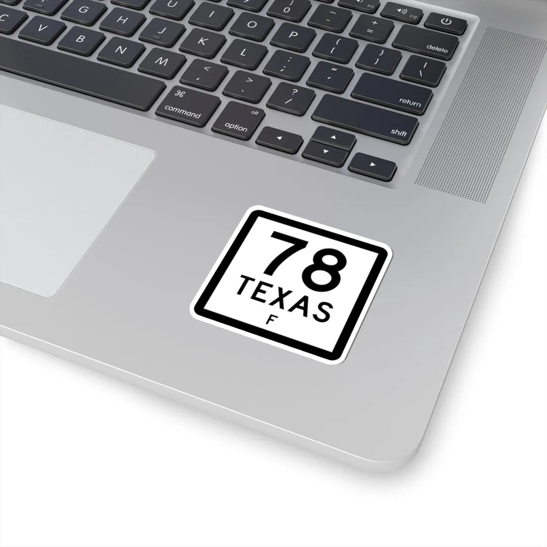 Texas 78-F (Texas) (Road Sign) STICKER Vinyl Kiss-Cut Decal - The Sticker Space