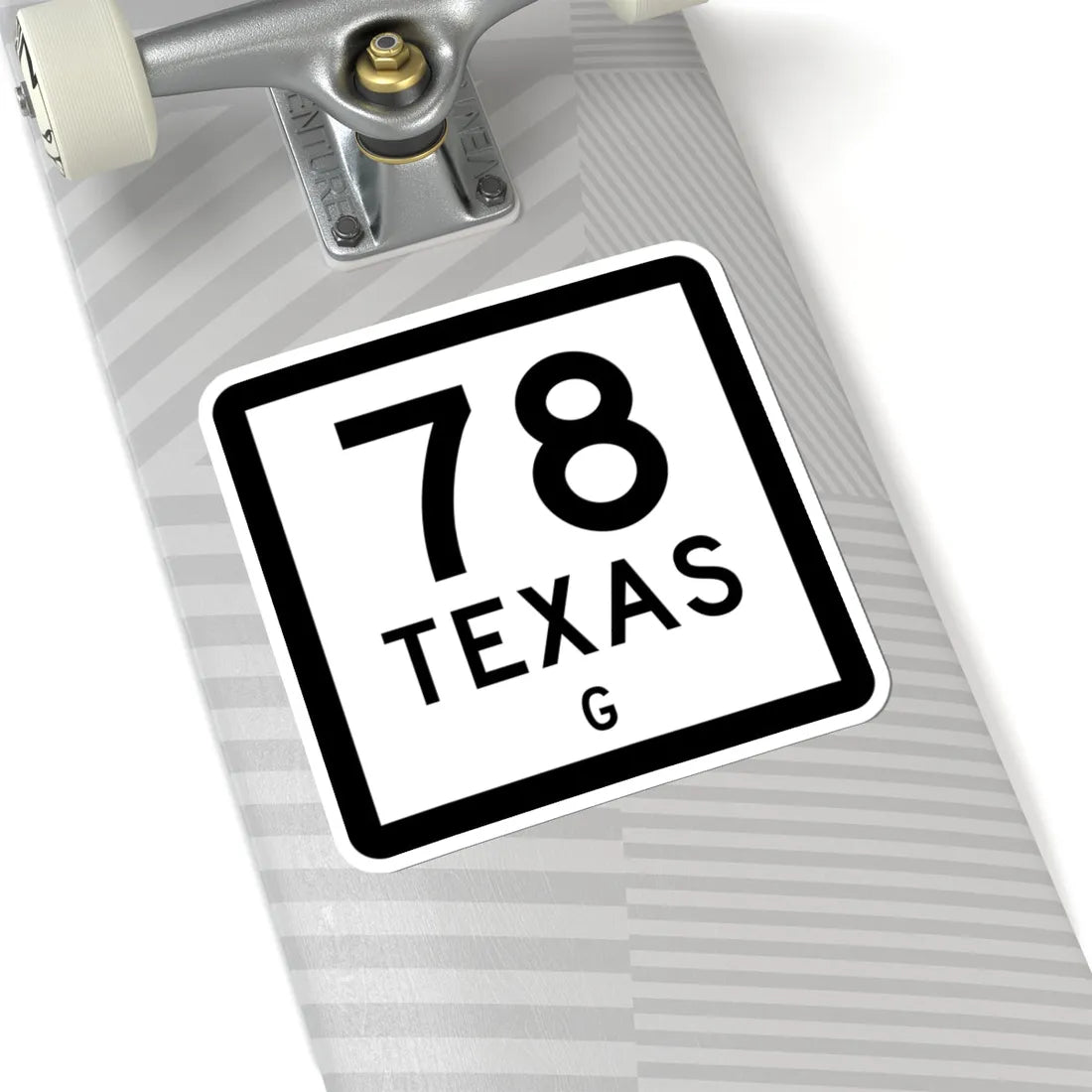 Texas 78-G (Texas) (Road Sign) STICKER Vinyl Kiss-Cut Decal - The Sticker Space