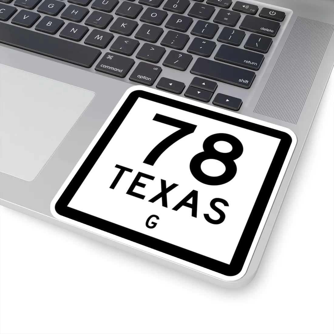 Texas 78-G (Texas) (Road Sign) STICKER Vinyl Kiss-Cut Decal - The Sticker Space