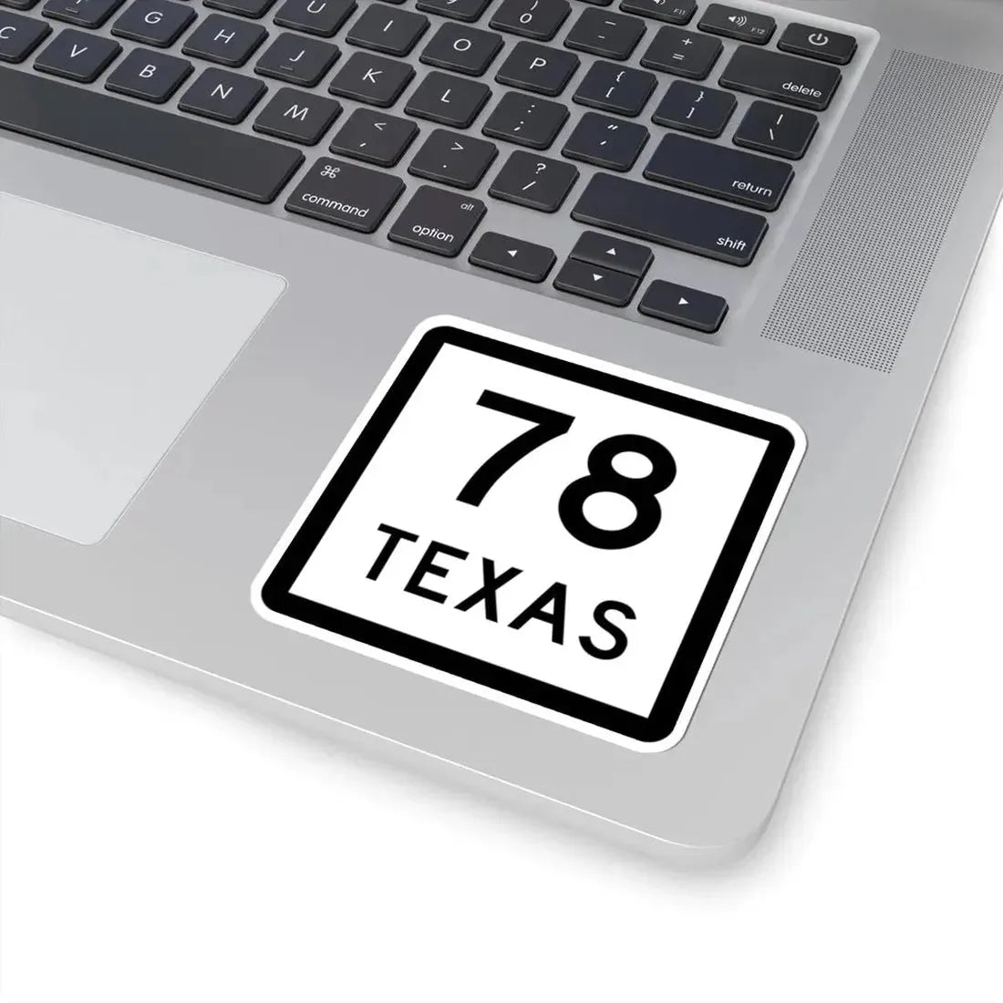 Texas 78 (Texas) (Road Sign) STICKER Vinyl Kiss-Cut Decal - The Sticker Space