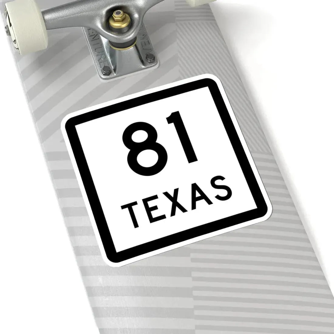 Texas 81 (Texas) (Road Sign) STICKER Vinyl Kiss-Cut Decal - The Sticker Space