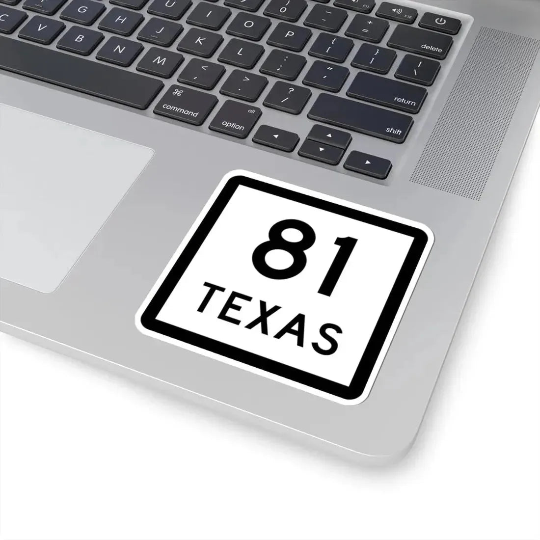 Texas 81 (Texas) (Road Sign) STICKER Vinyl Kiss-Cut Decal - The Sticker Space