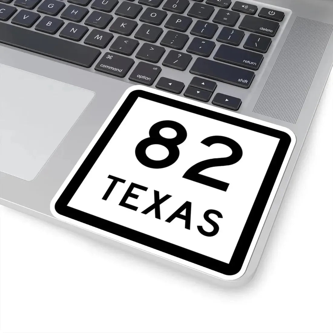 Texas 82 (Texas) (Road Sign) STICKER Vinyl Kiss-Cut Decal - The Sticker Space