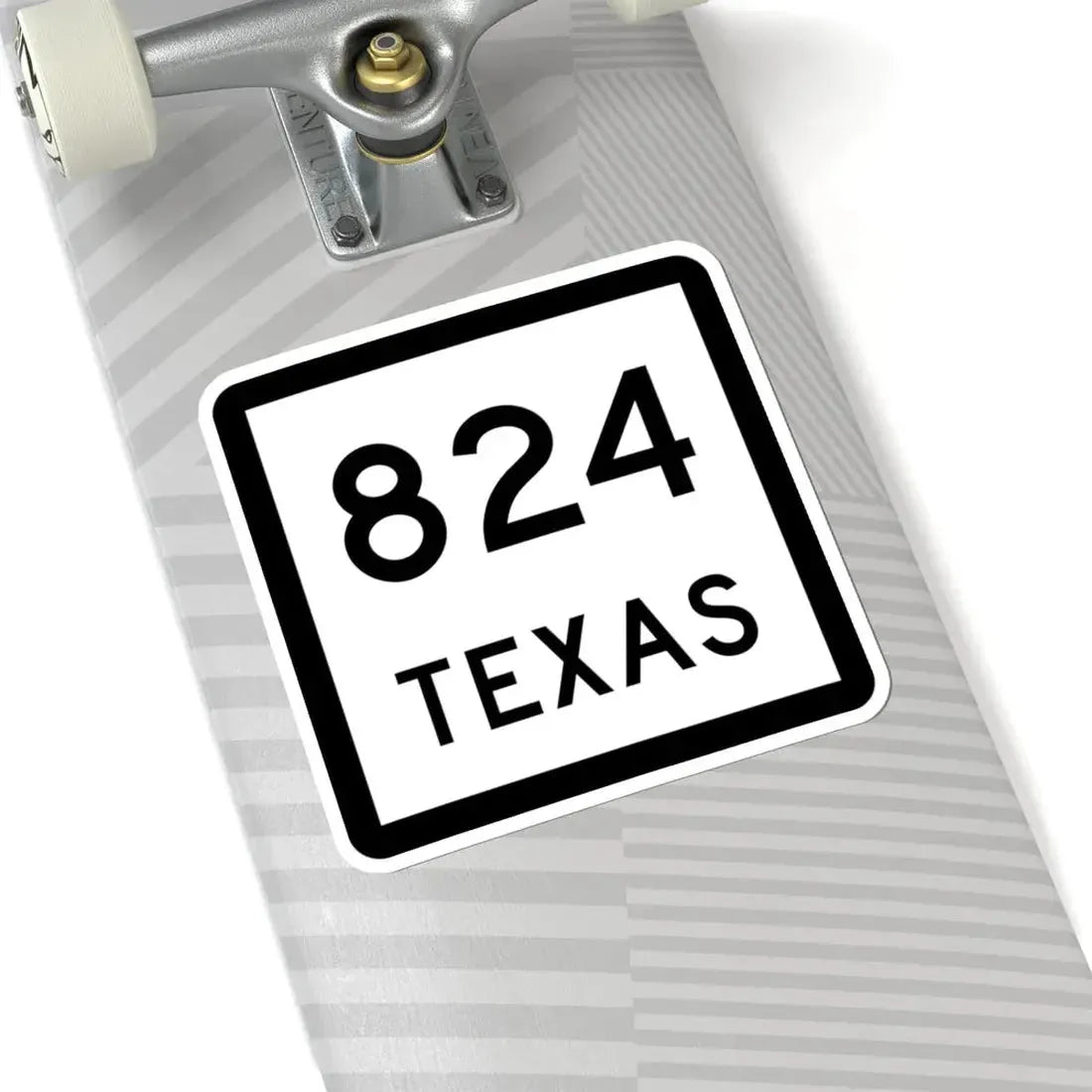 Texas 824 (Texas) (Road Sign) STICKER Vinyl Kiss-Cut Decal - The Sticker Space