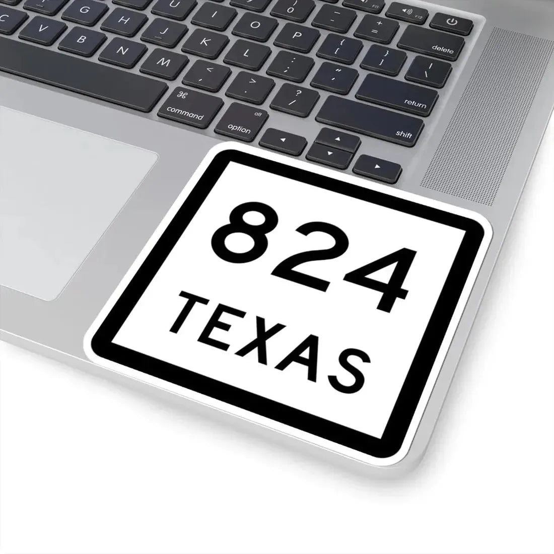 Texas 824 (Texas) (Road Sign) STICKER Vinyl Kiss-Cut Decal - The Sticker Space