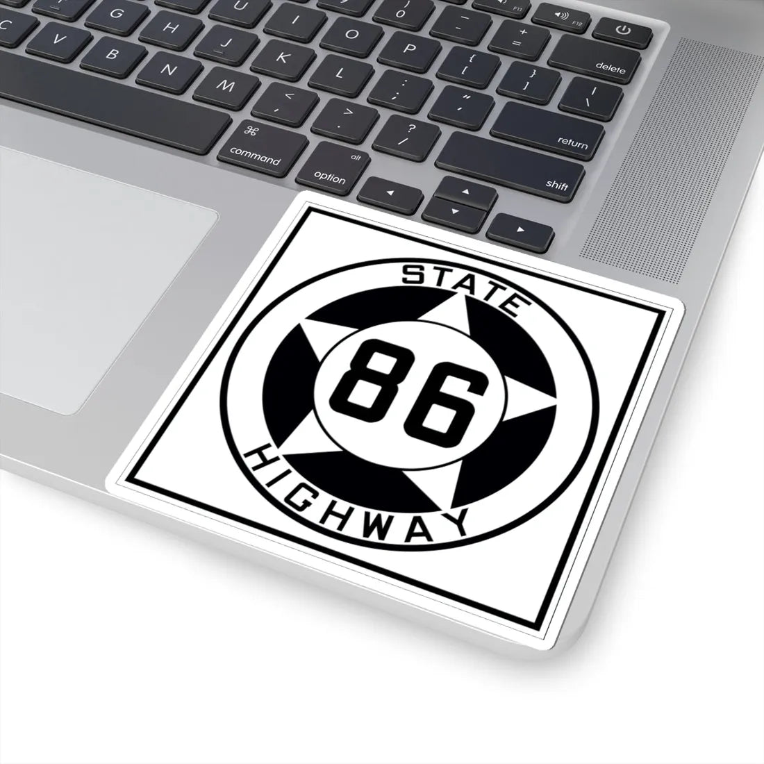 Texas 86 1935 (Texas) (Road Sign) STICKER Vinyl Kiss-Cut Decal - The Sticker Space