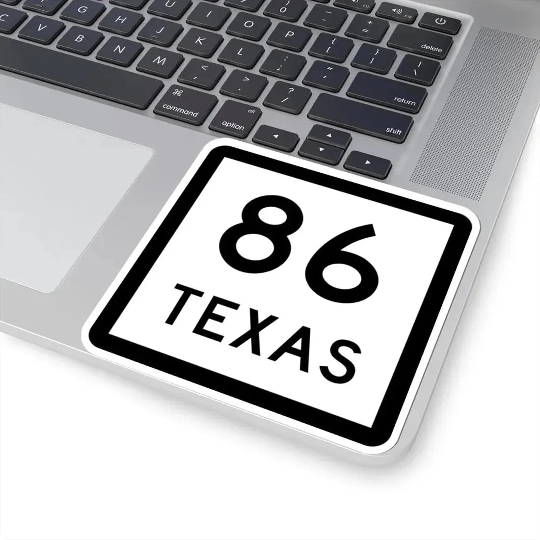 Texas 86 (Texas) (Road Sign) STICKER Vinyl Kiss-Cut Decal - The Sticker Space
