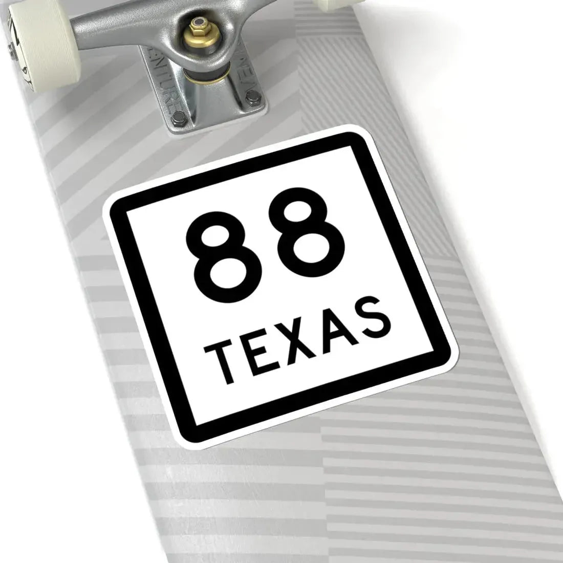 Texas 88 (Texas) (Road Sign) STICKER Vinyl Kiss-Cut Decal - The Sticker Space