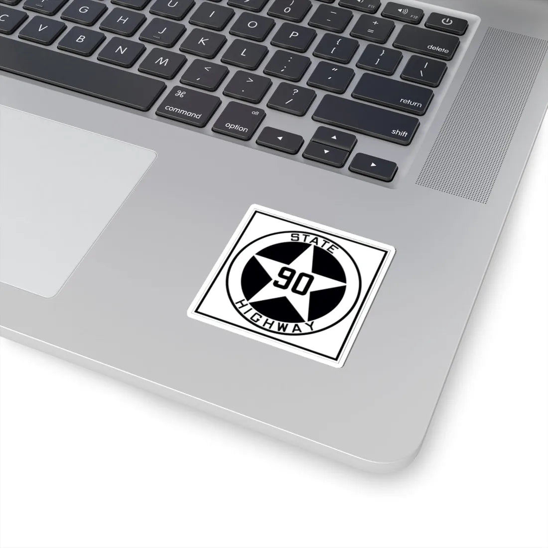 Texas 90 1917 (Texas) (Road Sign) STICKER Vinyl Kiss-Cut Decal - The Sticker Space