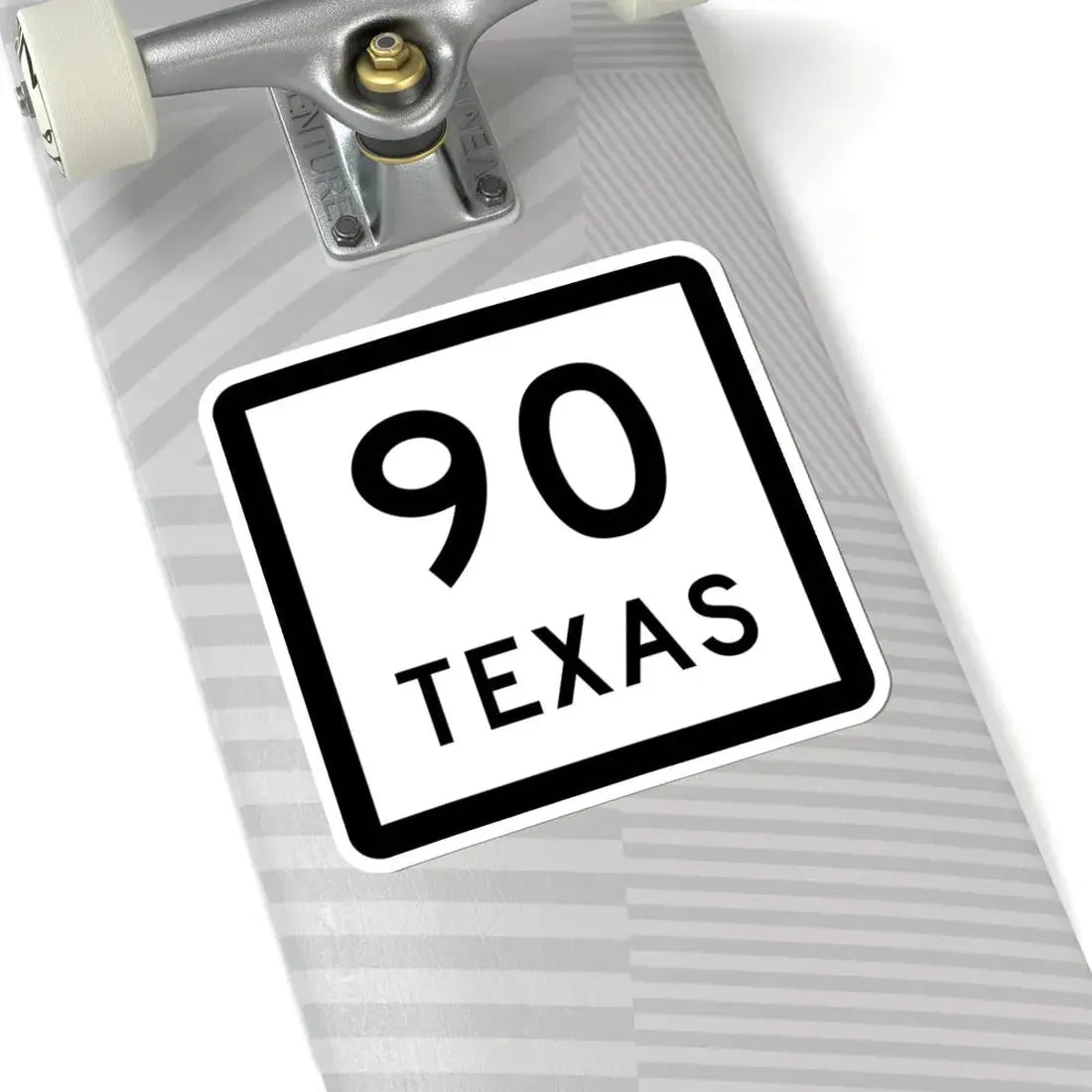 Texas 90 (Texas) (Road Sign) STICKER Vinyl Kiss-Cut Decal - The Sticker Space