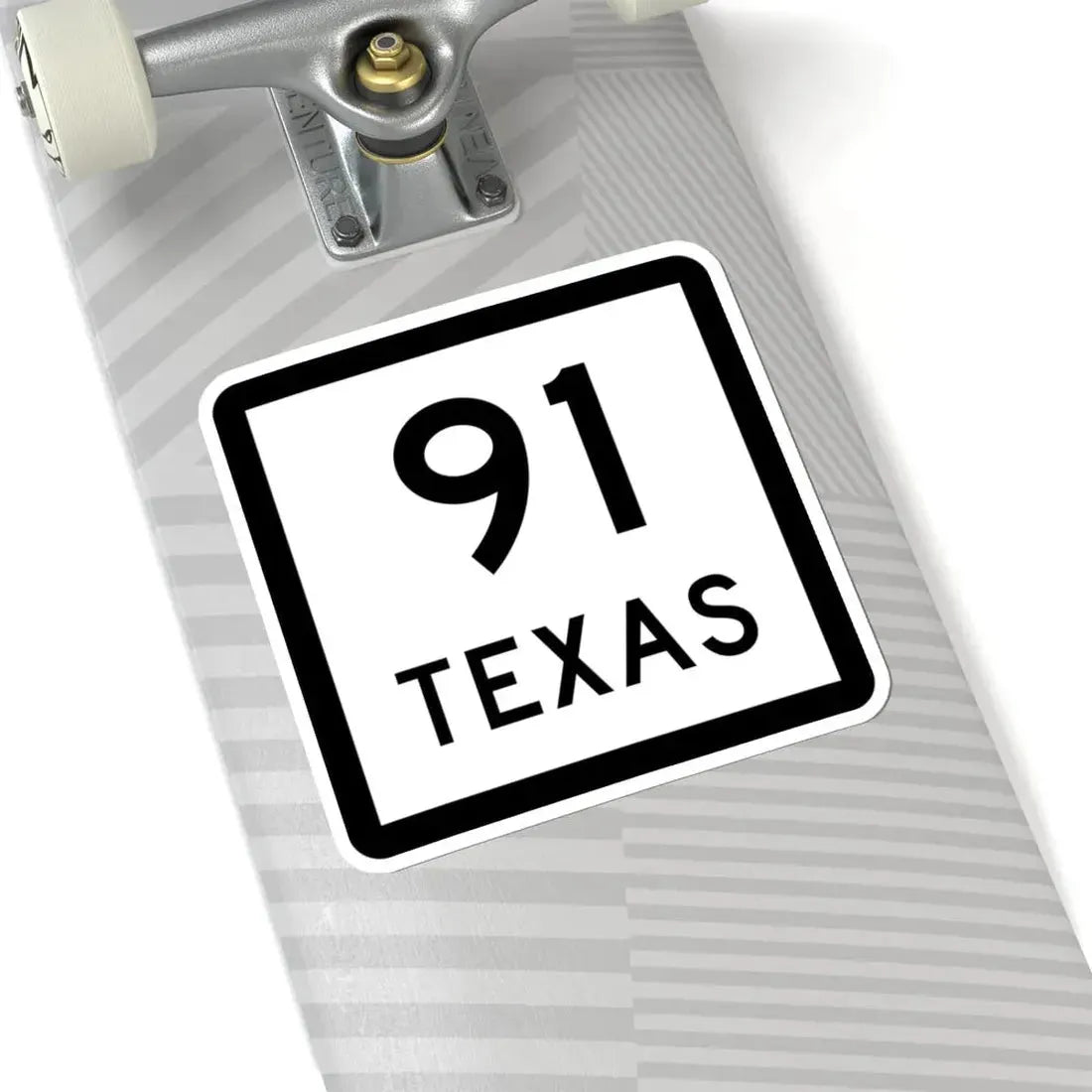 Texas 91 (Texas) (Road Sign) STICKER Vinyl Kiss-Cut Decal - The Sticker Space