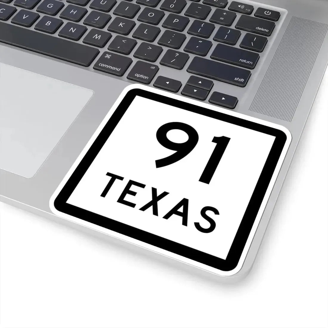 Texas 91 (Texas) (Road Sign) STICKER Vinyl Kiss-Cut Decal - The Sticker Space