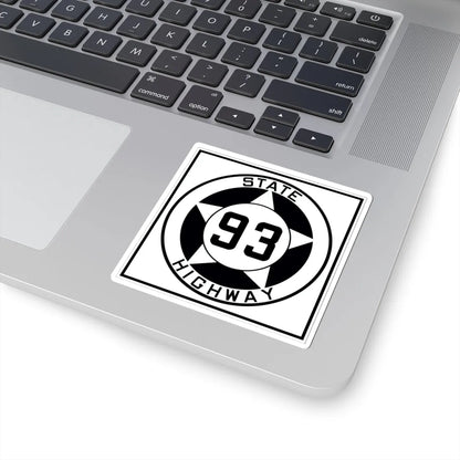 Texas 93 1935 (Texas) (Road Sign) STICKER Vinyl Kiss-Cut Decal - The Sticker Space