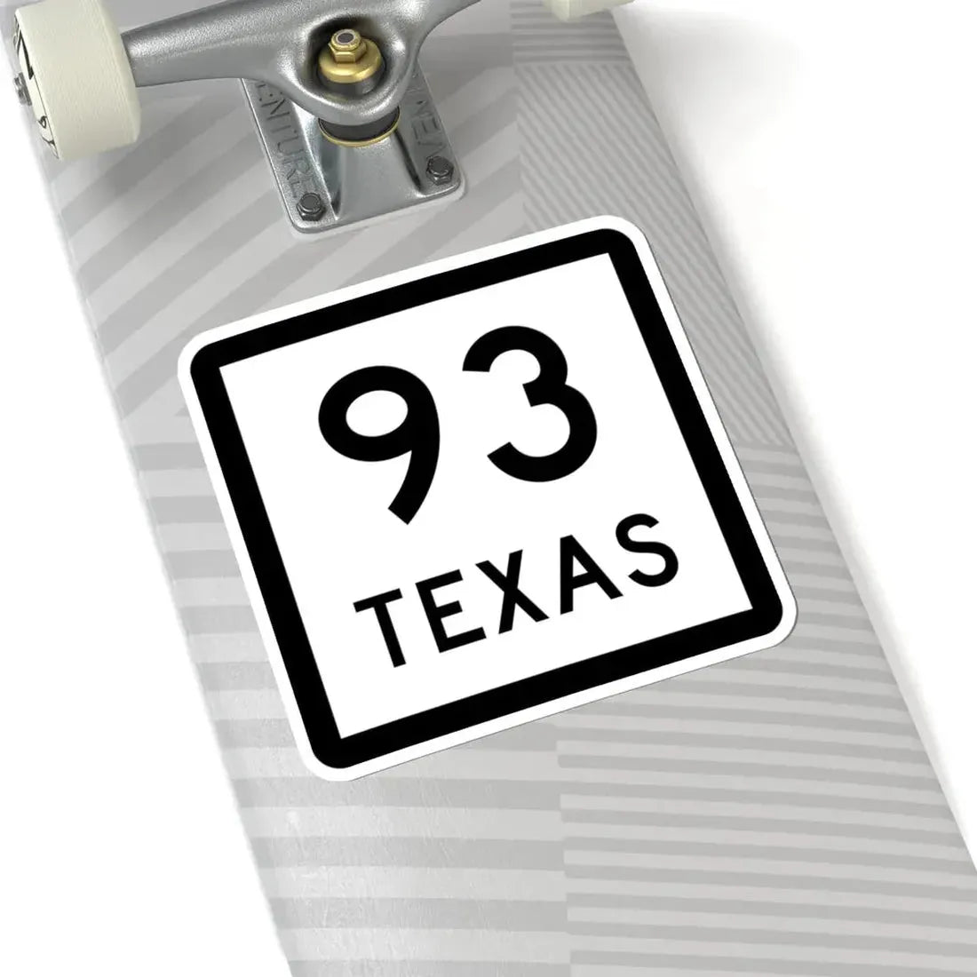 Texas 93 (Texas) (Road Sign) STICKER Vinyl Kiss-Cut Decal - The Sticker Space